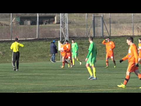 Philipp Neher trifft für Breitenbrunn in Minute 8 zum 1:1