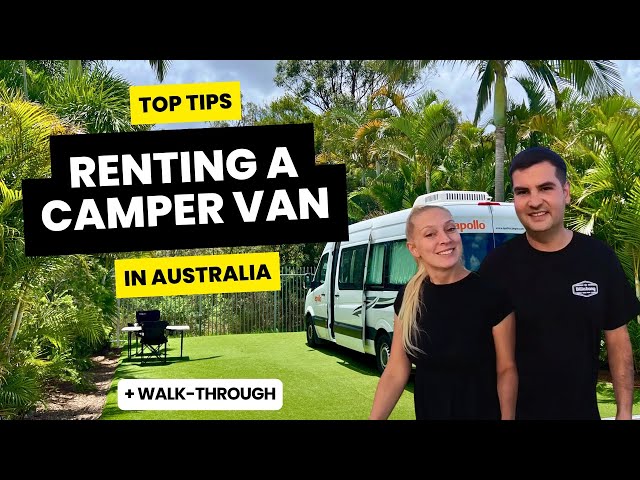 Travel vlog - 20 Tips for Renting a Camper Van in Australia +  Van Walk-Through | 4K Travel Vlog