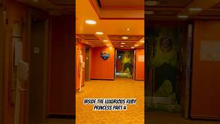 Luxurious Ruby Princess part 4 #cruise #cruiseports #cruiseship #travel #shorts