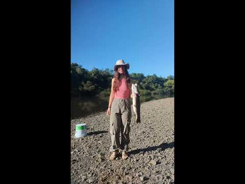 Pesquería en Arroyo Catalán Grande desembocadura Rio Cuareim 