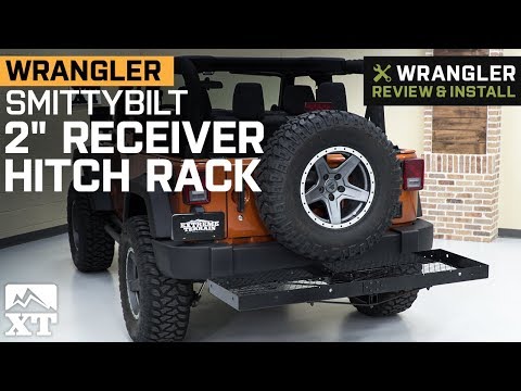 Jeep Wrangler Smittybilt 2" Receiver Hitch Rack (1987-2018 YJ, TJ, JK & JL) Review & Install