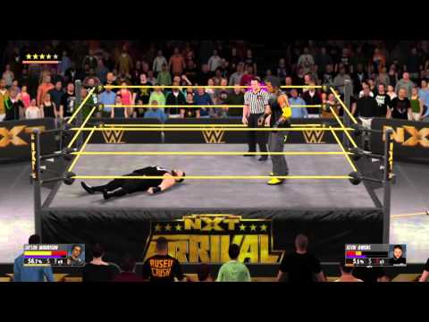 WWE 2K16 My Career - Jayson Morrison vs Kevin Owens (nXt Championship) Part 3