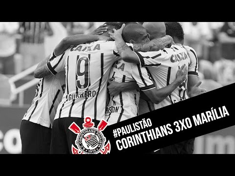 #Paulistão | Corinthians 3x0 Marília