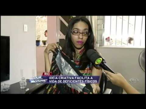 Menina deficiente cria grife para pessoas com necessidades especiais   Brasil Urgente   bandcombr