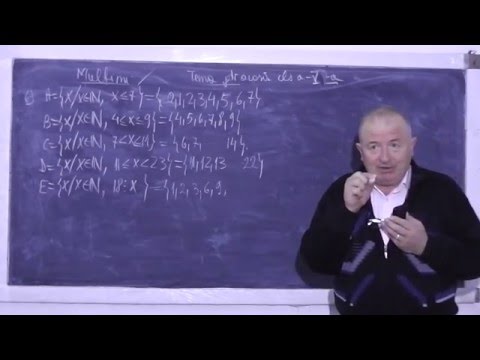2/2 Lectia 842 - Modalitati de a indica o multime | Operatii cu multimi | Divizori - Tema Clasa 5