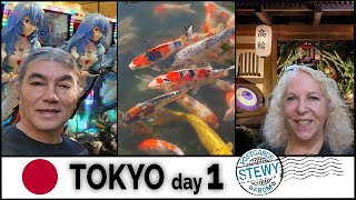 JAPAN - Currywurst in Tokyo? Pachinko, Wing Takanawa, Tokyo Travel Vlog, walking tour, urban camping