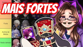 TIER LIST DOS PERSONAGENS MAIS FORTES DA LORE DE HONKAI STAR RAIL