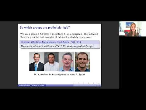 NCNGT 2023 : Monika Kudlinska - Profinite invariants of free-by-cyclic groups (Part 1)