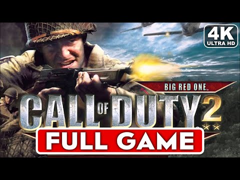 CALL OF DUTY 2 BIG RED ONE Gameplay Walkthrough Campaign FULL GAME [4K ULTRA HD] - No Commentary