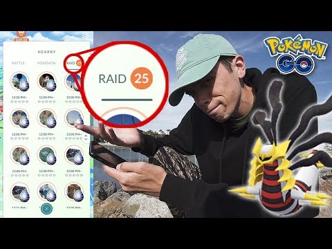 GIRATINA ORIGIN FORME RAID DAY CONFIRMED! (Pokémon GO Legendary Raids)