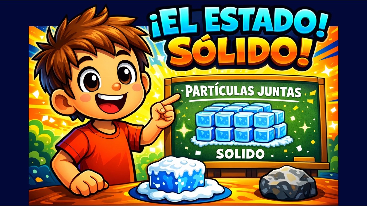 El estado sólido y sus propiedades ❄️🎲