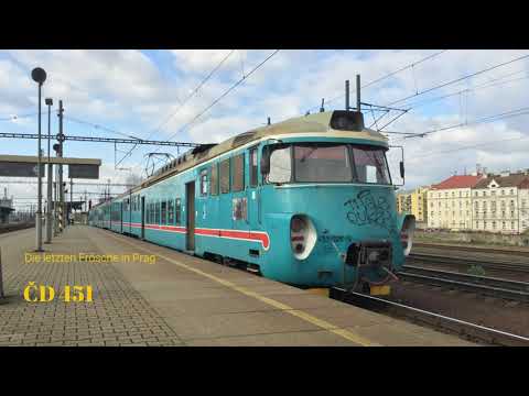 ČD 451 - Die letzten Frösche in Prag