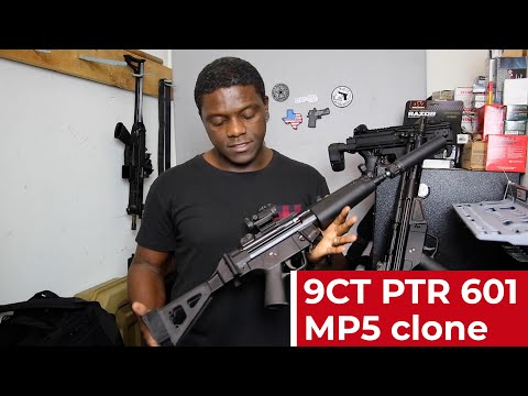 Best MP5 clone? 9 CT PTR 601 Review, shooting and upgrades. Top Pistol Caliber Carbines.
