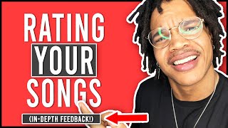 Listening To My Subscribers Music & Giving BRUTALLY-Honest Feedback (You Can Be Next!)