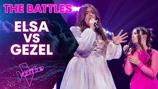 Elsa V Gezel: Gotye's 'Somebody That I Used To Know' | The Battles | The Voice Australia