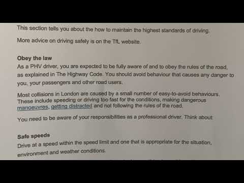 Seru assessment TfL section 7 part 1 translation into Urdu(07488586582)