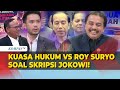 Saat Kuasa Hukum Cecar Langsung Roy Suryo Soal Tesis Di Lembar Skripsi Jokowi