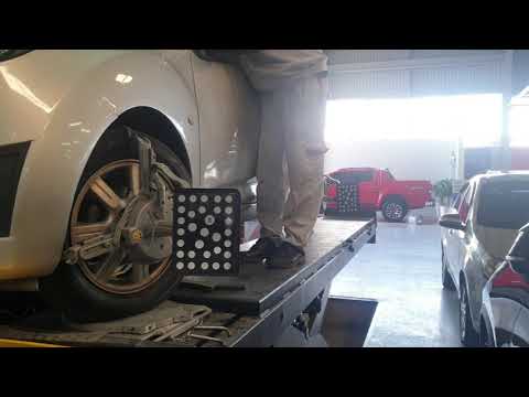 Cân chỉnh 3D gầm xe tại Chevrolet An Thái