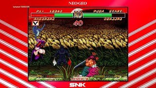 真サム　ナコルルvs幻十郎　ズィーガー