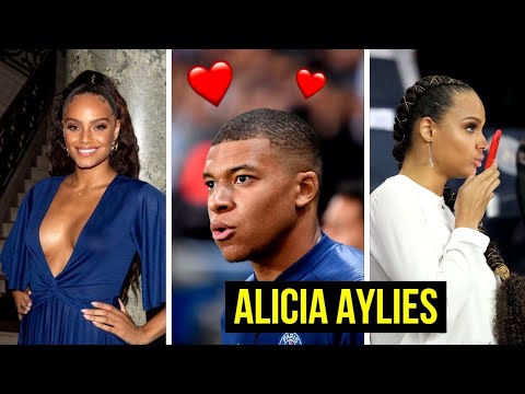 See the beautiful girlfriend Alicia Aylies of football player Kylian Mbappe
