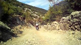 preview picture of video 'honda transalp xl650v on board, road to theth'