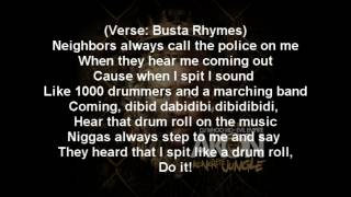 Akon - Call Da Police Ft. Busta Rhymes Lyrics Video