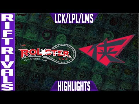 KT vs RW Highlights | Rift Rivals 2018 LCK/LPL/LMS Groups Day 1 | KT Rolster vs Rogue Warriors