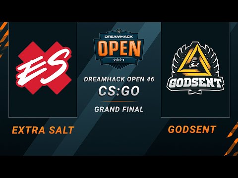 CS:GO - Extra Salt vs. GODSENT [Ancient] Map 1 - DreamHack Open 46 - Grand Final - NA