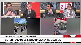 📢 POR QUÉ EL TERREMOTO EN PANAMÁ CAUSÓ POCOS DAÑOS: ANDRÉS FOLGUERA LO ANALIZA