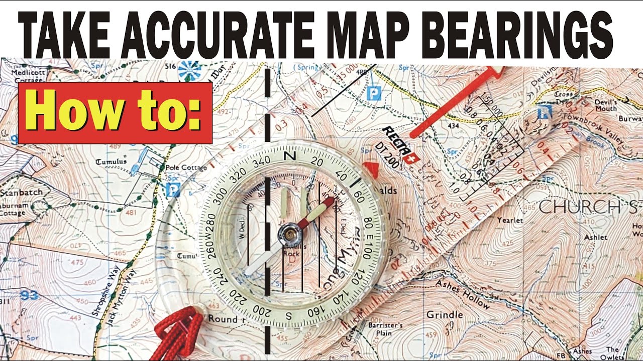 THIS is how to take map bearings accurately
