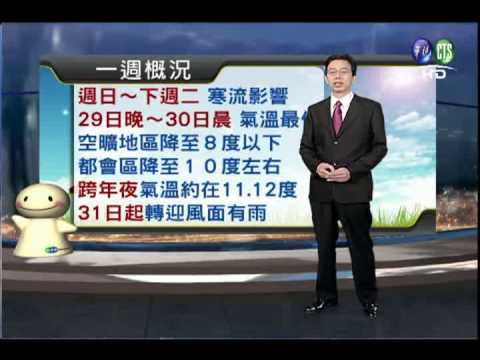 2012.12.28 華視晚間氣象 吳德榮主播