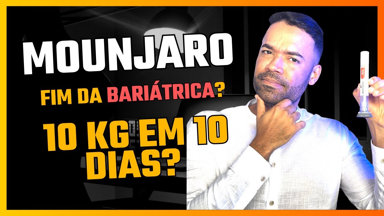 O INCRÍVEL MOUNJARO O Novo Remédio para EMAGRECER 50x melhor que o OZEMPIC e que gera debates