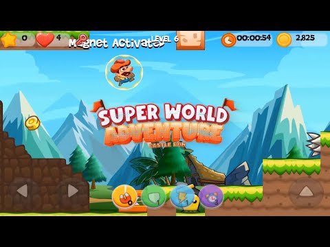 Super World Adventure - Castle Run (Game Trailer) | Mobile Games