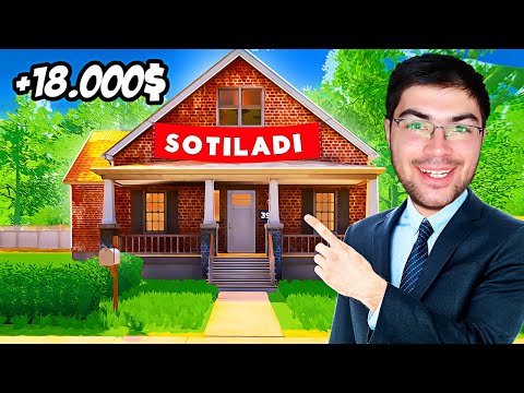 ENDI UY SOTAMIZ! YANGI ISHIM MAKLERLIK - ESTATE AGENT SIMULATOR