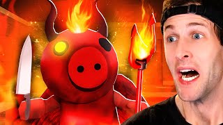 Playing The *NEW* PIGGY HUNT GAME! (Piggy Hunt)