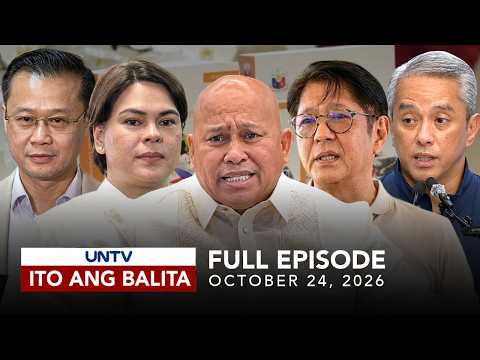 UNTV: Ito Ang Balita Weekend Edition | October 24, 2026