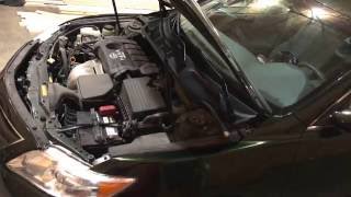 Toyota 2.5 VVT Cold start noise cam gear rattle