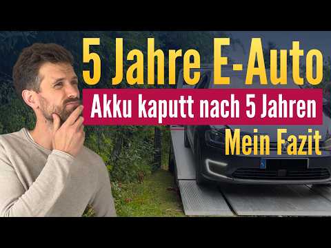 5 Jahre Elektroauto und Batterieschaden: Würde ich es wieder tun? (Mein Fazit)