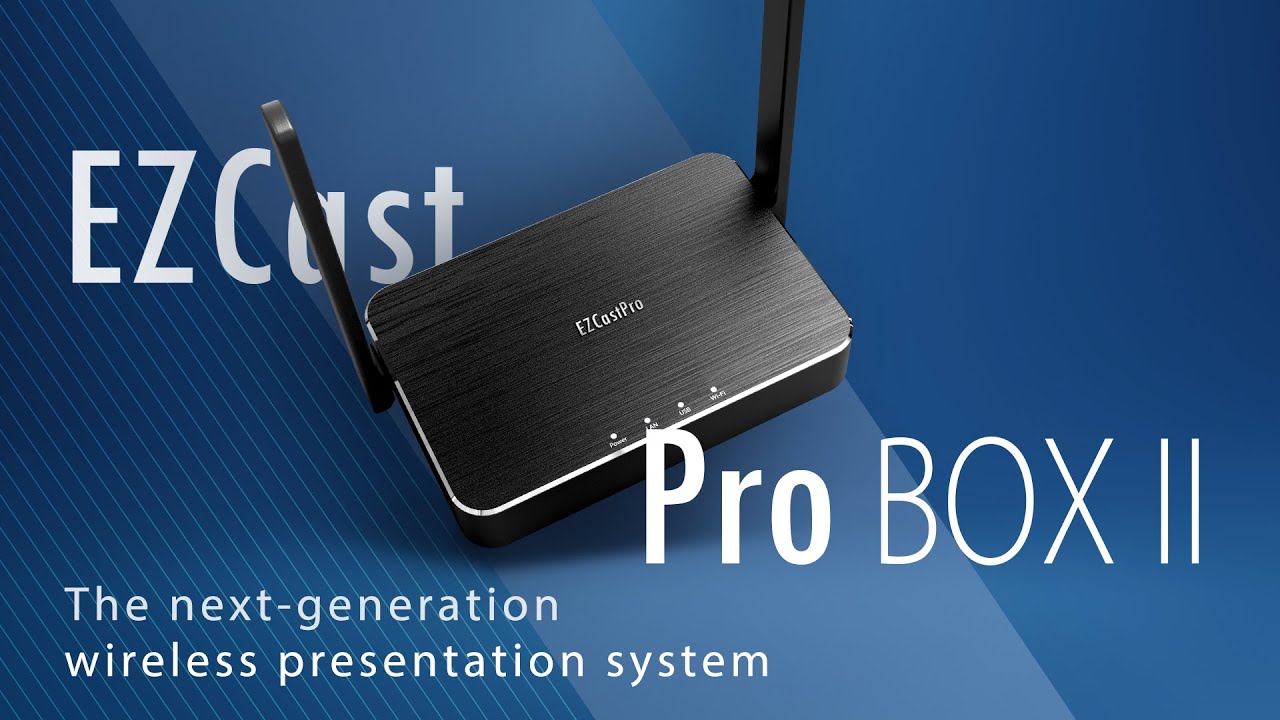 EZCast Pro Box II EZ-PB10– Dual WiFi Receiver