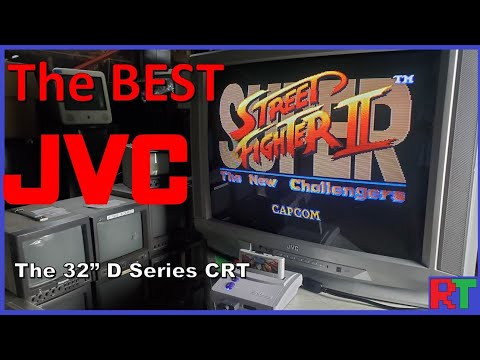 The Biggest CRTs still in use: The JVC AV-32D305 D series TV