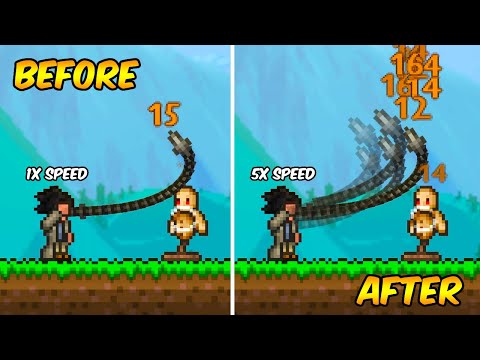 Terraria, But Defeating Bosses INCREASES My Whips Attack Speed...