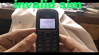 Nokia 1280 invalid sim new solution new code