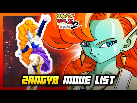 ZANGYA MOVE LIST - Dragon Ball Z Super Butouden 2 (DBZSB2)