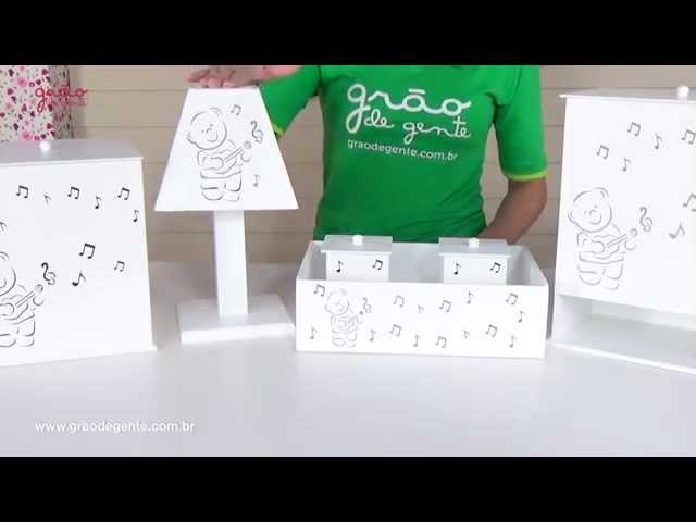 Kit Higiene Urso Musical | Ref: 48004