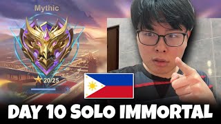 no more lag pls I MUST REACH 30 STARS IDC IDC IDC!! DAY 10 SOLO IMMORTAL IN PH SERVER!! 🔴