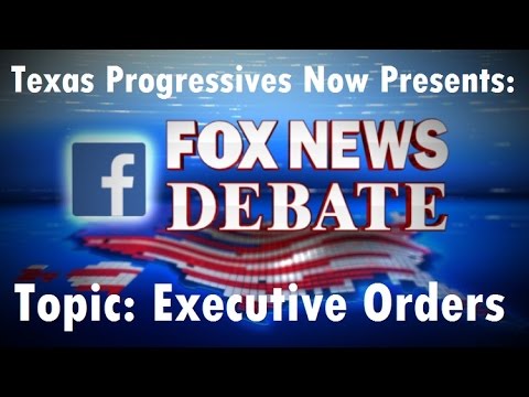 Fox News GOP Debate by Topic: Executive Order (8-6-15)