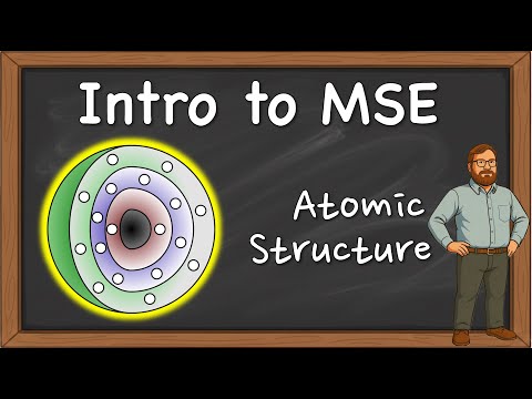 MSE 201 S21 Lecture 1 - Module 1 - Atomic Structure