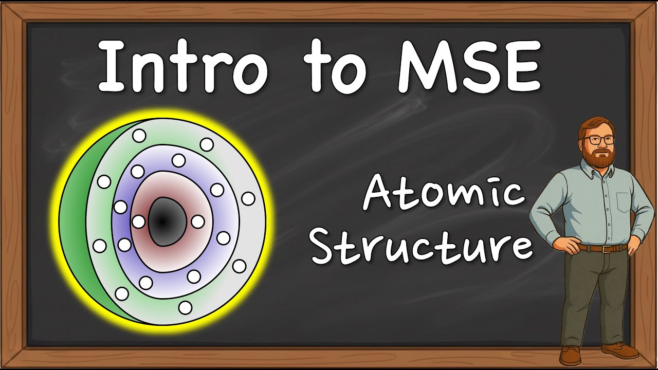 MSE 201 S21 Lecture 1 - Module 1 - Atomic Structure