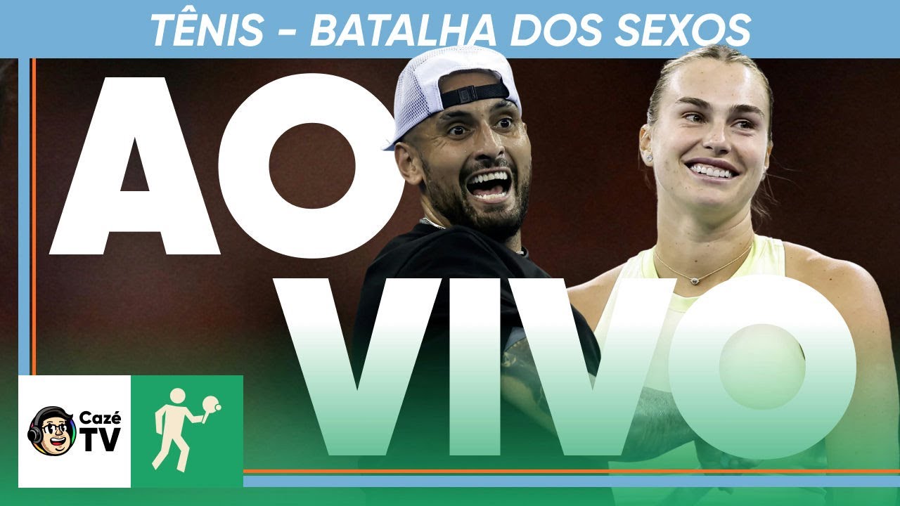 TÊNIS | SABALENKA X KYRGIOS | BATALHA DOS SEXOS