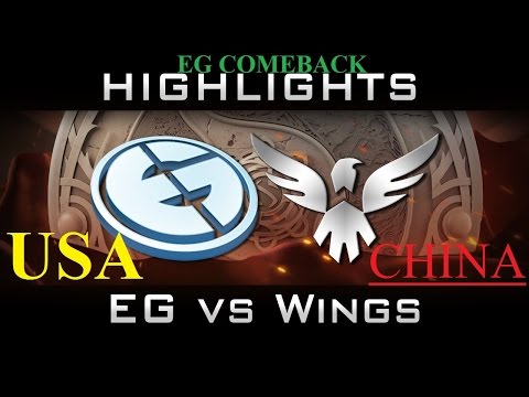 EG VS WINGS DAC 2017-LOWER BRACKET-BEST OF 1 #COMEBACK HIGHLIGHTS